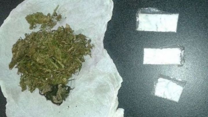 Con marihuana y cocaína: detuvieron a un pibe de 19 años y a sus amigos