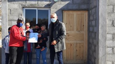 Sarmientinos afectados por el terremoto lograron el sueño de la casa propia