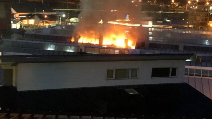 Video: un incendio en el hospital de Ushuaia obligo a evacuar pacientes