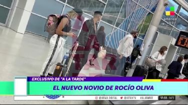Rocío Oliva estrenó novio y se fue a Miami