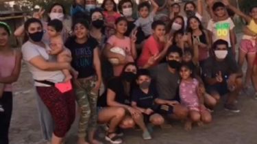 Jóvenes sanjuaninos se unieron para una gran movida por el Día del Niño