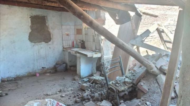 Desgracia en Iglesia: se desplomó una casa de una familia