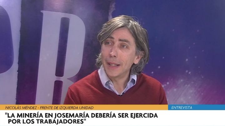 Nicolás Méndez: ‘La minería en Josemaría debería ser ejercida por los trabajadores’