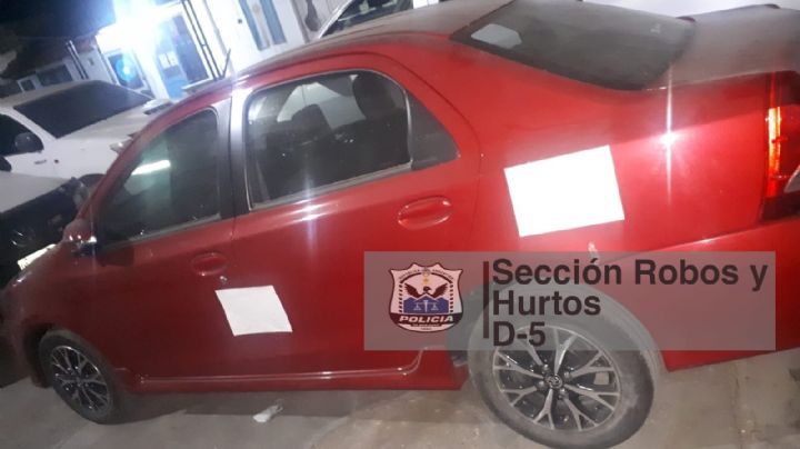 Se robaron un auto en Mendoza y lo encontraron en Chimbas