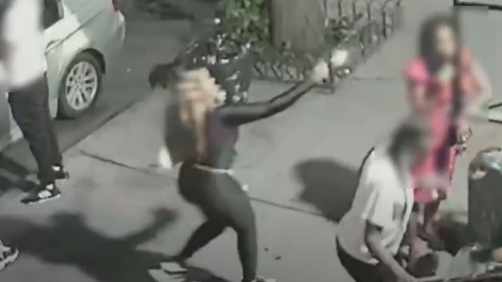 Video aterrador: le dieron un tiro en la nuca a una mujer en público