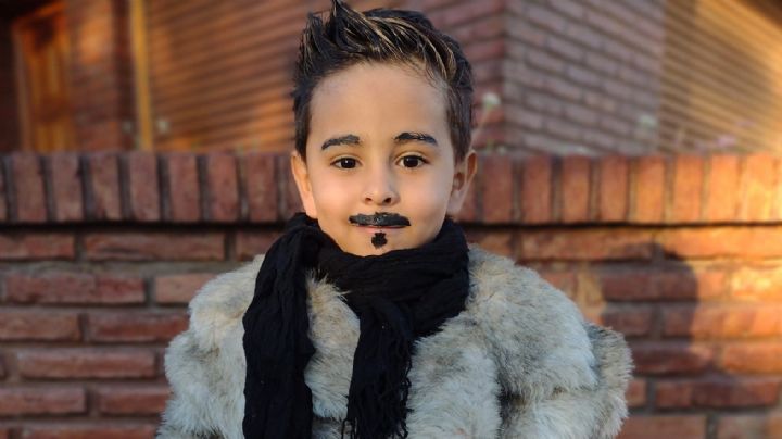 'Maiameee': un niño tenía una fiesta de disfraces y eligió vestirse de Ricky Fort