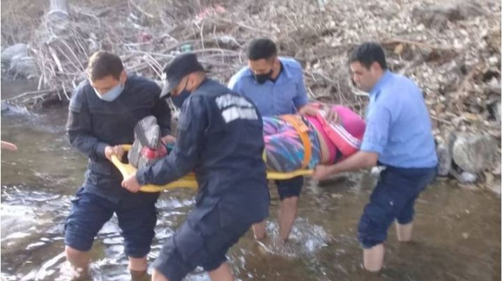 Rivadavia: una mujer se fracturó haciendo trekking y debió ser rescatada