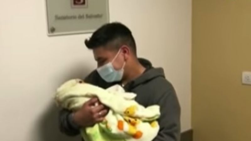 El ganador de La Voz Argentina conoció a su hijo recién nacido