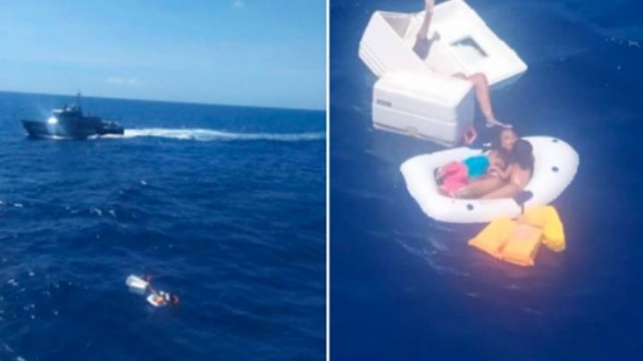 Horror: salvaron a dos niños que naufragaban abrazados al cadáver de su mamá