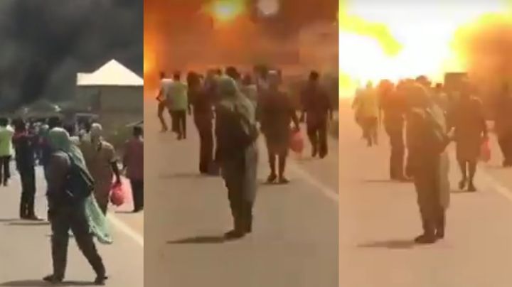 Video: chocó un camión con explosivos y murieron 17 personas
