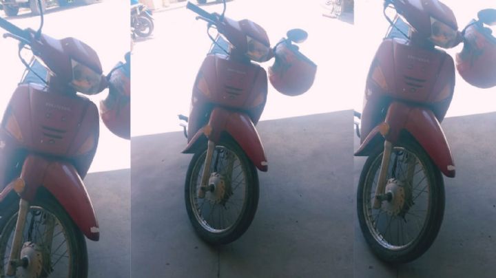 Joven ladrón fue descubierto en la Ruta 149 circulando en una moto robada