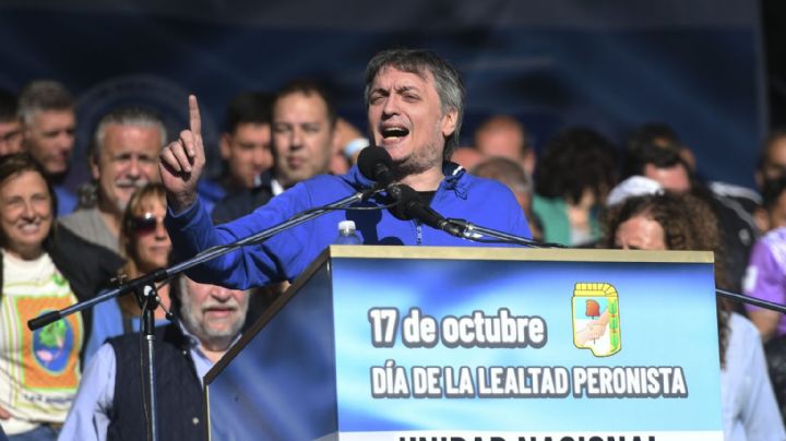 Máximo Kirchner apuntó contra Macri en el acto del Día de la Lealtad