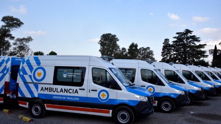 San Juan recibió 12 ambulancias que serán destinadas a centros de salud