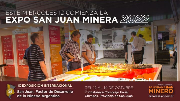 Colectivos gratis y show de Andrés Cantos: se acerca la Expo San Juan Minera