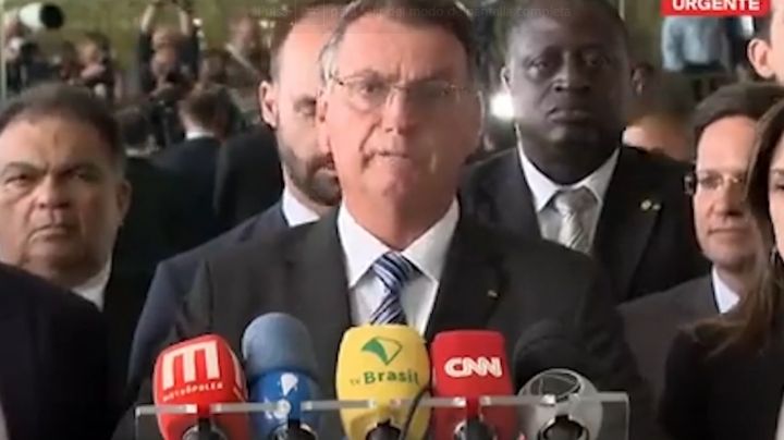 A dos días de la elección habló, Bolsonaro pero no hizo referencia a la derrota