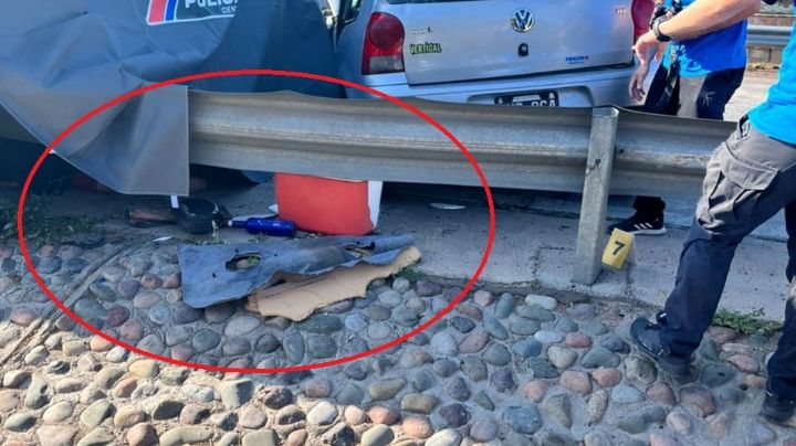 Muerte en Circunvalación: hallaron vodka y droga en el auto que iba en contramano