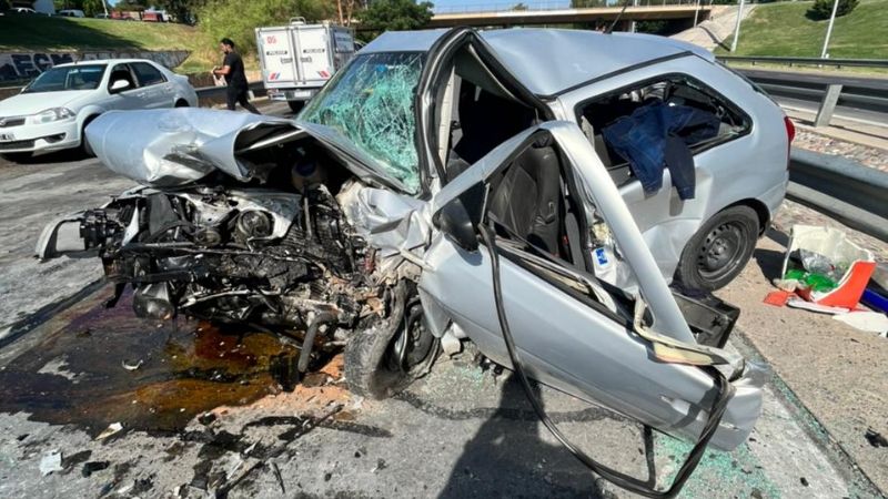 Muerte en Circunvalación: hallaron vodka y droga en el auto que iba en contramano