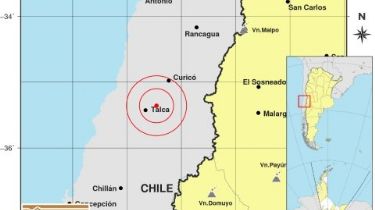 Fuerte sacudón: un temblor en Chile se sintió en San Juan