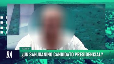 Tejadato: ¿un sanjuanino candidato presidencial?