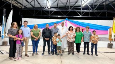 Una capilla de San Martín estrenó obras de remodelación