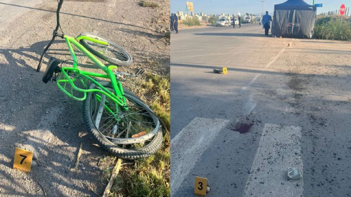 Bronca en Pocito: chocó, arrastró y mató a un ciclista para luego escaparse
