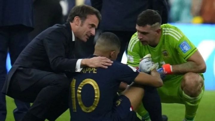 El enorme gesto del Dibu Martínez con Kylian Mbappé