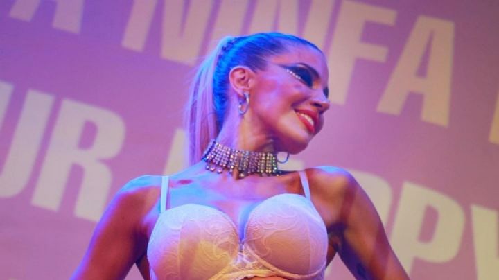 Novia hot: Virginia Gallardo incendió las redes desde el escenario de "Sex"