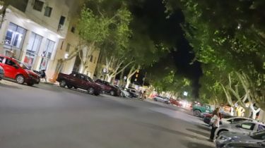 Tras la repavimentación,  iluminación led peatonal en una importante avenida