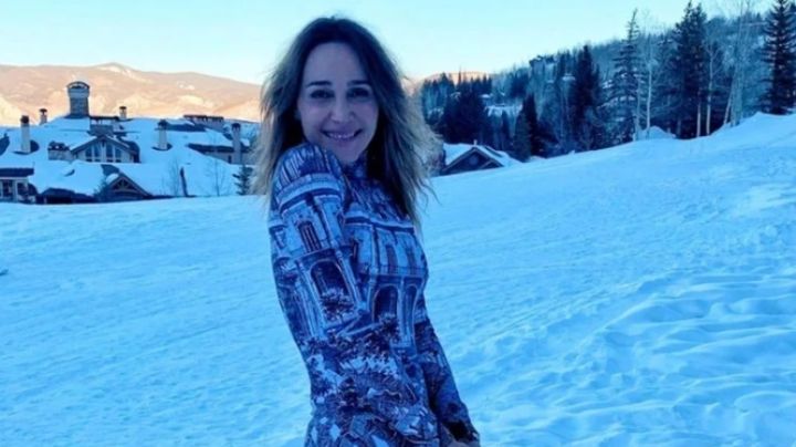 VIDEO: el terrible accidente de Verónica Lozano en la nieve