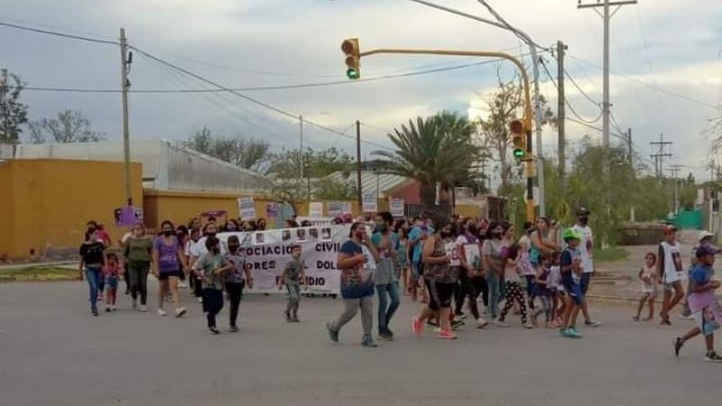 Nueva marcha por Yoselí: a un mes de su femicidio, su familia gritó 'justicia'