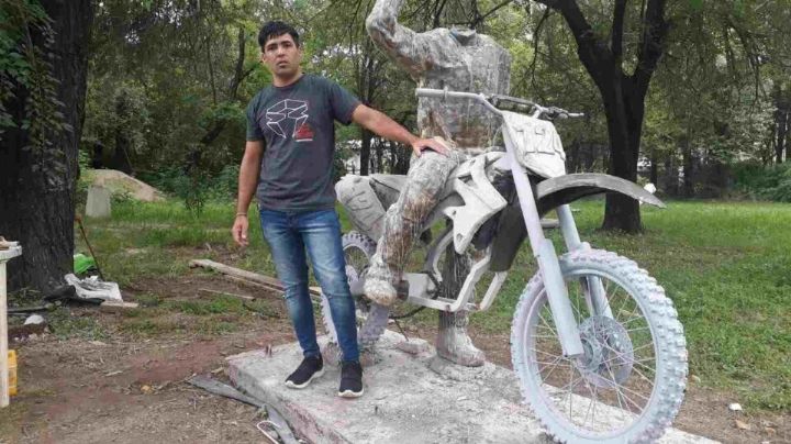 Un artista cordobés inmortalizará al Wey Zapata con una escultura