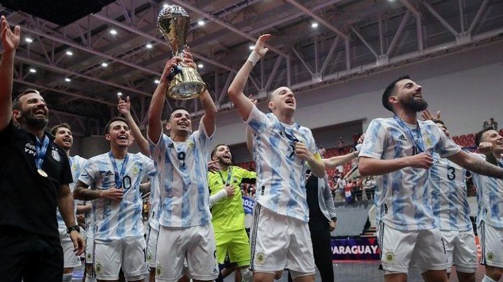 ¡Somos campeones otra vez!: Argentina campeón de América en futsal