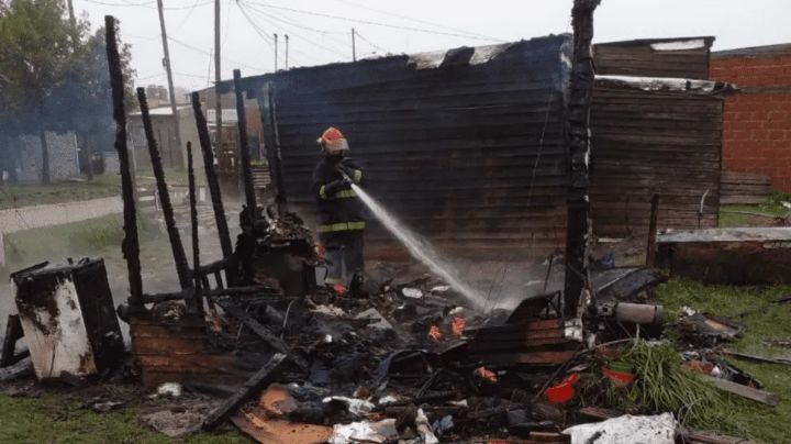 Horror: murió calcinada cuando se incendió la casilla donde vivía