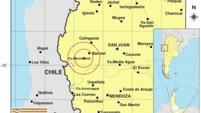 Madrugada movida: hubo 3 sismos en menos de 2 horas en San Juan