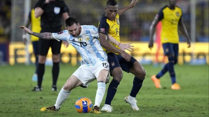 La Scaloneta empató con Ecuador en un partido muy discutido