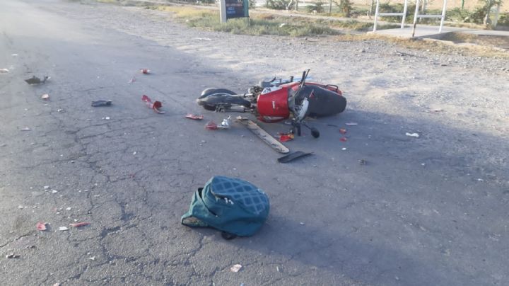 Madrugada trágica en Capital: murió un hombre al caer de su moto