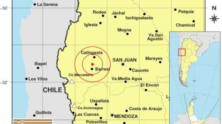 San Juan registró dos sismos en plena madrugada