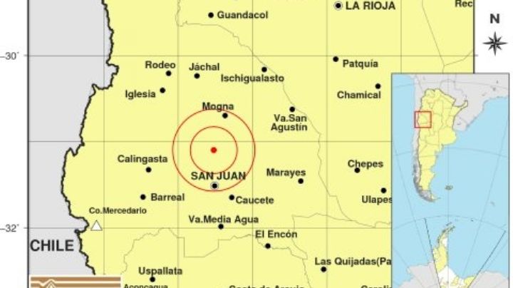 ¿Te despertaste?: hubo dos sismos durante la madrugada sanjuanina