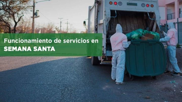 Atención vecinos de Rivadavia: así funcionarán los servicios en semana Santa