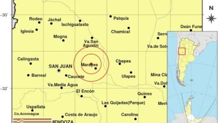Jueves santo movido: 4 sismos despertaron a los sanjuaninos