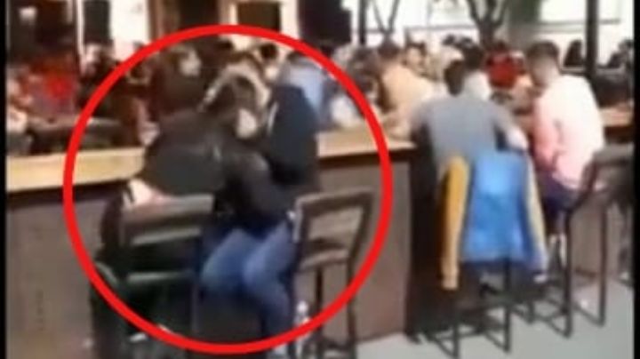 Polémica por la violenta agresión de un hombre a su pareja en un bar sanjuanino