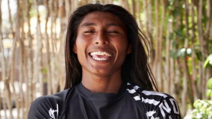 La historia del joven Wayúu que se asentó en San Juan y la rompe en el kitesurf
