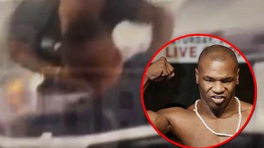 El video de la paliza de Mike Tyson a un pasajero en un avión