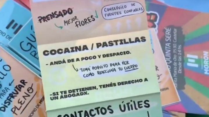 "Cocaína, tomá poquito": la polémica campaña de un municipio viral en redes