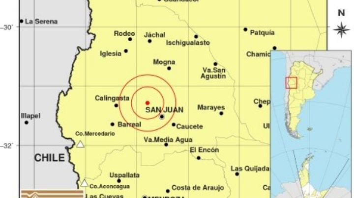 Madrugada agitada: 4 sismos despertaron a los sanjuaninos