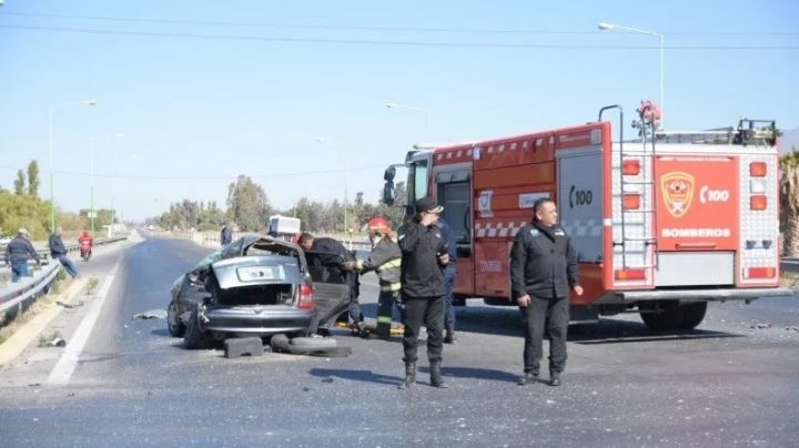 Un fallecido y una mujer gravemente herida: el saldo del choque en Ruta 40