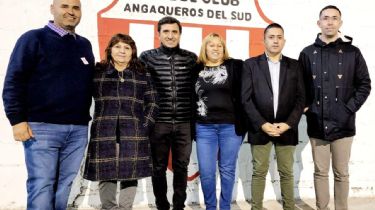 En San Martín inauguraron mejoras en el club Angaqueros del Sud