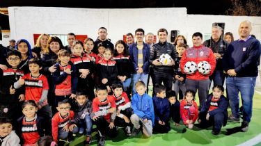 En San Martín inauguraron mejoras en el club Angaqueros del Sud