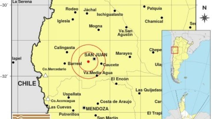 ¿Te despertaste?: un fuerte sismo movió el piso en plena madrugada sanjuanina