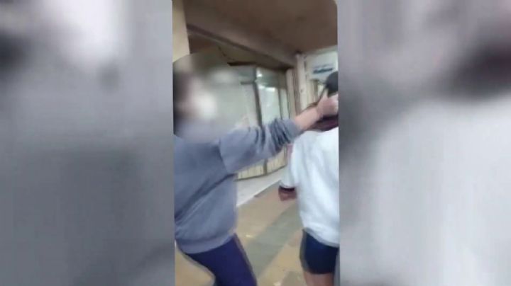 Video: así fue el momento previo a la violenta pelea entre alumnas del Modelo
